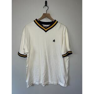 Vintage Mickey Mouse Polo Shirt The Disney Store Spirit Disney White VTG Large